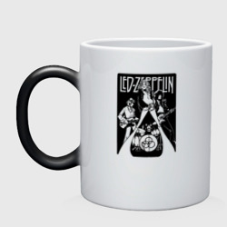 Кружка хамелеон Led Zeppelin