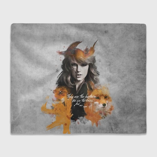 Плед 3D Taylor and fox
