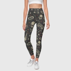 Леггинсы 3D Rock music - фото 2
