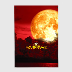 Постер Warframe  logo game