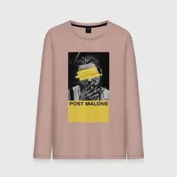 Мужской лонгслив хлопок Post Malone