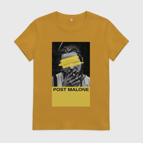 Женская футболка хлопок Post Malone
