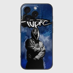 Чехол для iPhone 16 Pro Max силиконовый с защитой камеры 2Pac