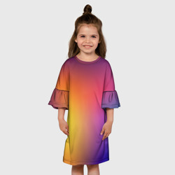 Детское платье 3D Abstract gradient colors - фото 2