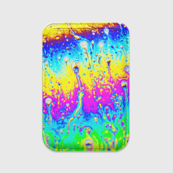 Картхолдер Magsafe магнитный Кислотный стиль неона