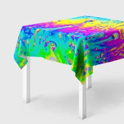 Скатерть 3D Кислотный стиль неона