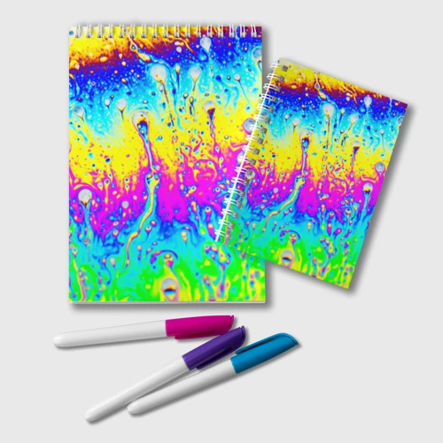 Блокнот Кислотный стиль неона