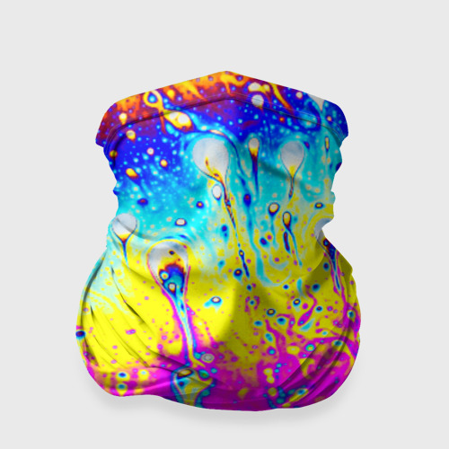 Бандана-труба 3D Кислотный стиль, цвет 3D печать