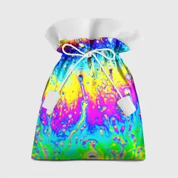 Подарочный 3D мешок Кислотный стиль неона
