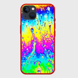 Чехол для iPhone 14 Кислотный стиль неона