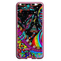 Чехол для Samsung Galaxy S10 Космо-Психо существа
