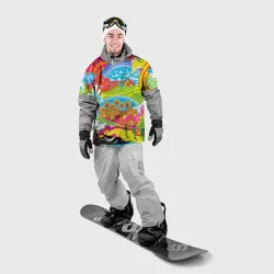 Накидка на куртку 3D Хиппи