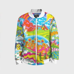 Детский бомбер 3D Хиппи