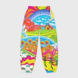 Женские джоггеры оверсайз 3D Хиппи