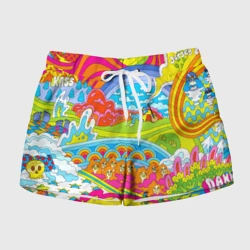 Женские шорты 3D Хиппи