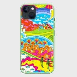 Чехол для iPhone 14 Хиппи