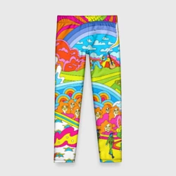 Детские леггинсы 3D Хиппи