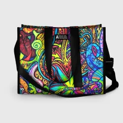 Сумка-шоппер 3D Abstraction PSY