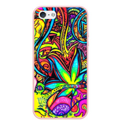 Чехол для iPhone 5/5S матовый Abstraction PSY