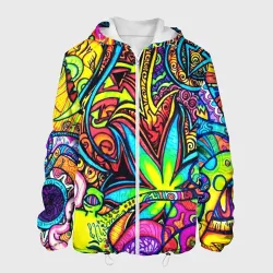Мужская куртка 3D Abstraction PSY