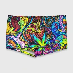 Мужские купальные плавки 3D Abstraction PSY