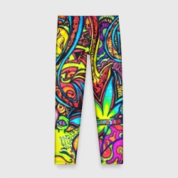 Детские леггинсы 3D Abstraction PSY