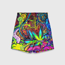 Детские спортивные шорты 3D Abstraction PSY