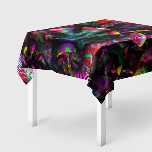 Скатерть 3D Абстрактные грибы