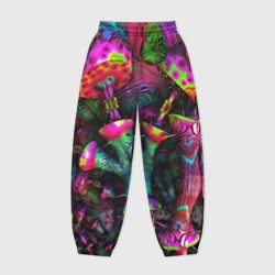 Женские джоггеры оверсайз 3D Абстрактные грибы