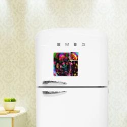 Магнитный плакат 3Х3 Абстрактные грибы - фото 2