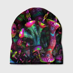 Шапка 3D Абстрактные грибы
