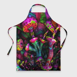 Фартук 3D Абстрактные грибы