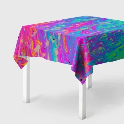 Скатерть 3D Неоновая палитра