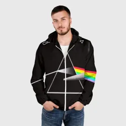Мужская ветровка 3D Pink Floyd - фото 2