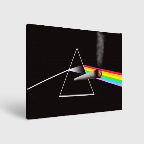 Холст прямоугольный Pink Floyd, цвет 3D печать