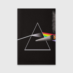 Обложка для паспорта матовая кожа Pink Floyd