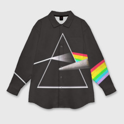 Мужская рубашка oversize 3D Pink Floyd