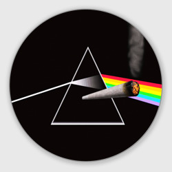 Круглый коврик для мышки Pink Floyd