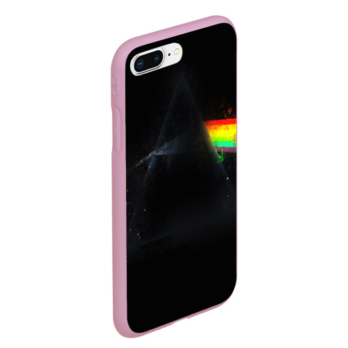 Чехол для iPhone 7Plus/8 Plus матовый Pink Floyd, цвет розовый - фото 3