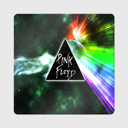 Магнит виниловый Квадрат Pink Floyd