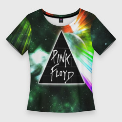 Женская футболка 3D Slim Pink Floyd