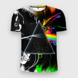 Мужская футболка 3D Slim Pink Floyd
