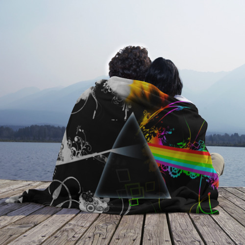 Плед 3D Pink Floyd, цвет 3D (велсофт) - фото 3