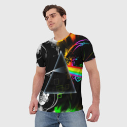 Мужская футболка 3D Pink Floyd - фото 2