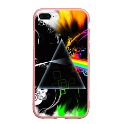 Чехол для iPhone 7Plus/8 Plus матовый Pink Floyd