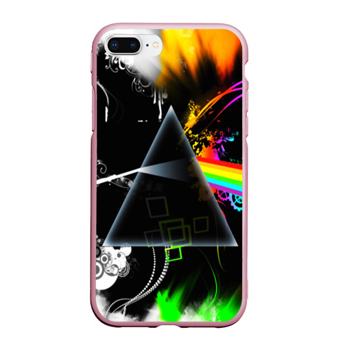 Чехол для iPhone 7Plus/8 Plus матовый Pink Floyd