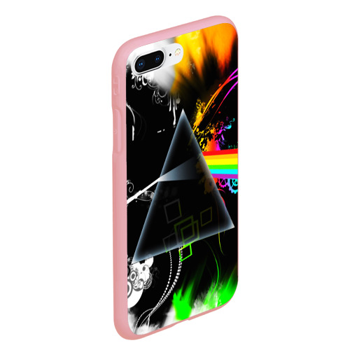 Чехол для iPhone 7Plus/8 Plus матовый Pink Floyd, цвет баблгам - фото 3
