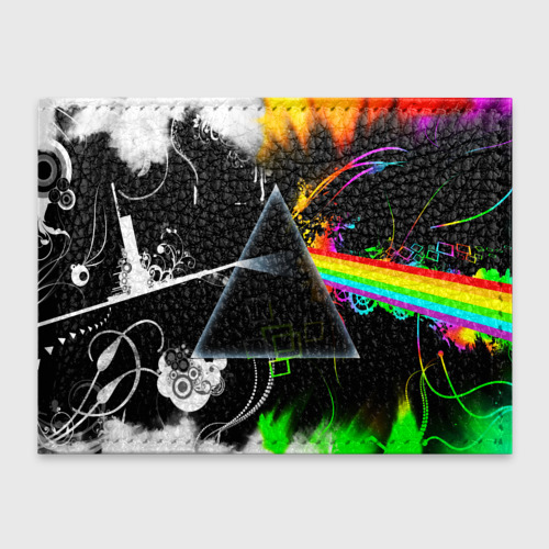 Обложка для студенческого билета Pink Floyd, цвет зеленый