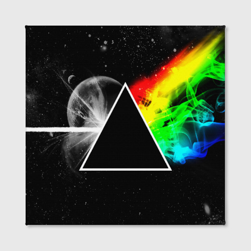 Холст квадратный Pink Floyd, цвет 3D печать - фото 2