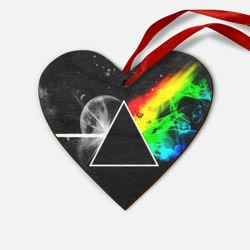 Деревянная игрушка Сердце Pink Floyd